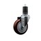 Service Caster 4'' Maroon Poly Wheel Swivel 1-5/8'' Expanding Stem Caster SCC-EX20S414-PPUB-MRN-158 - alternate 1